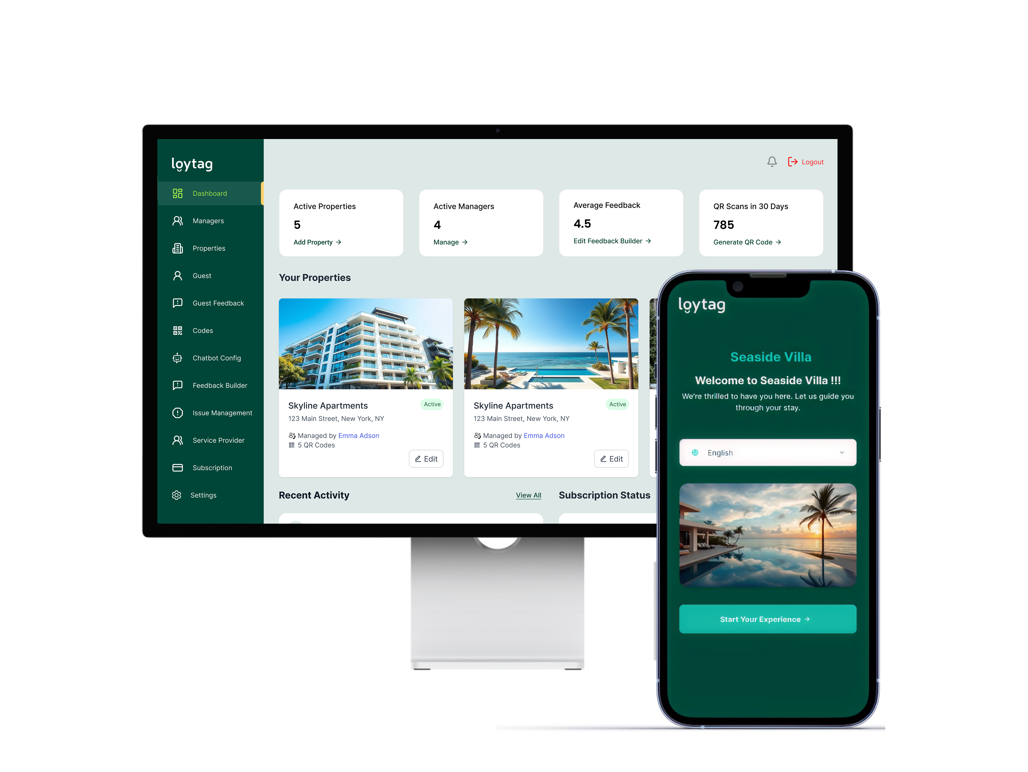 Loytag SaaS Platform