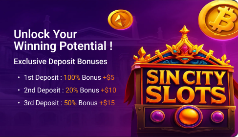 Sincity Slots — Online Sweepstakes Gaming Platform