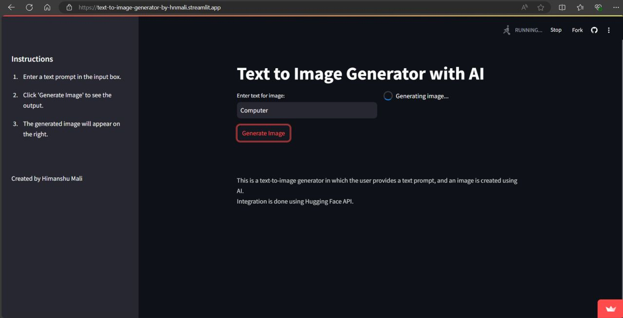 Text to Image Generator